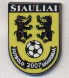 футбол.клуб ФА Шяуляй (Литва) ЭМАЛЬ / FA Siauliai, Lithuania football pin badge