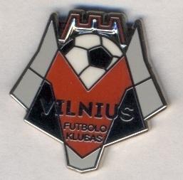 футбол.клуб ФК Вильнюс (Литва)3 ЭМАЛЬ / FC Vilnius, Lithuania football pin badge