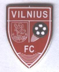 футбол.клуб ФК Вильнюс (Литва)1 ЭМАЛЬ / FC Vilnius, Lithuania football pin badge