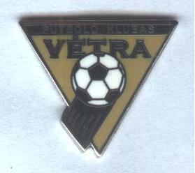 футбол.клуб Ветра Вильнюс (Литва)1 ЭМАЛЬ / Vetra Vilnius, Lithuania football pin