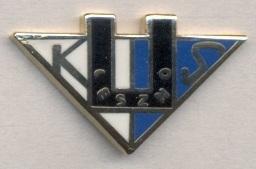 футбол.клуб Уния Лешно (Польша) ЭМАЛЬ / KS Unia Leszno,Poland football pin badge