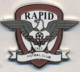 футбол.клуб Рапид Бухарест (Румын.)1 ЭМАЛЬ /Rapid Bucharest,Romania football pin