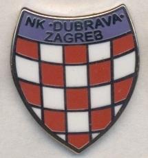 футбол.клуб Дубрава Загреб (Хорватия) ЭМАЛЬ /Dubrava Zagreb,Croatia football pin