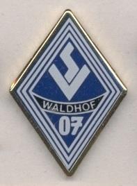 футбол.клуб Вальдхоф М.(Германия)2 ЭМАЛЬ / Waldhof Mannheim,Germany football pin