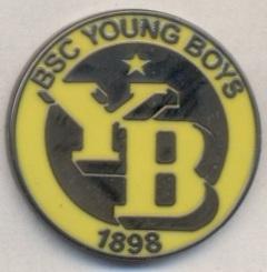 футбол.клуб Янг Бойз (Швейцария) ЭМАЛЬ /Young Boys Bern,Switzerland football pin