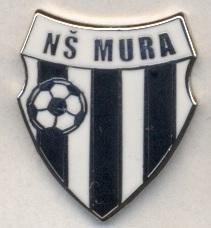 футбол.клуб Мура (Словения)ЭМАЛЬ /Mura Murska Sobota,Slovenia football pin badge