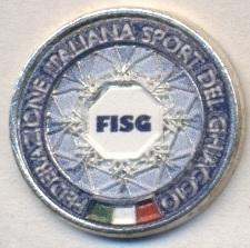 Италия, федерация хоккея, официал.тяжмет / Italy ice hockey federation pin badge