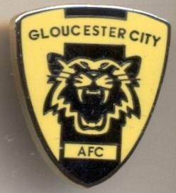 футбол.клуб Глостер (Англия), ЭМАЛЬ / Gloucester City FC, England football badge