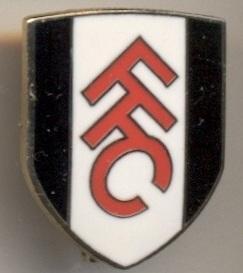 футбольный клуб Фулхэм Лондон (Англия)2 ЭМАЛЬ / Fulham FC,England football badge