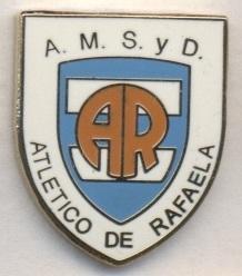 футбол.клуб А.Рафаэла (Аргентина) ЭМАЛЬ /Atletico Rafaela,Argentina football pin