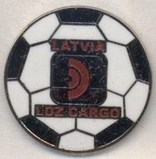 футбол.клуб ЛДЗ Карго (Латвия) ЭМАЛЬ / LDZ Cargo Daugavpils, Latvia football pin