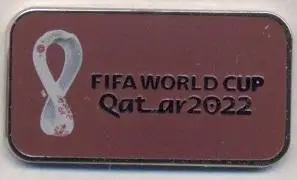 Чемпионат Мира 2022 (Катар)3 ЭМАЛЬ /World cup 2022 Qatar football logo pin badge