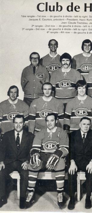 фото-постер хоккей Монреаль(НХЛ,Канада)1971 /Montreal Canadiens,NHL hockey photo