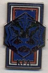 Южная Корея,федерация футбола,№3 ЭМАЛЬ /Korea Rep. football federation pin badge