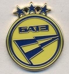футбол.клуб БАТЭ Борисов (Беларусь)3 ЭМАЛЬ / FC BATE, Belarus football pin badge