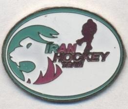 иран, федерация хоккея, тяжмет / iran ice hockey federation pin badge