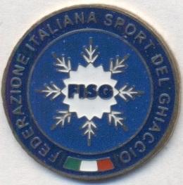 Италия, федерация хоккея, тяжмет / Italy ice hockey federation pin badge