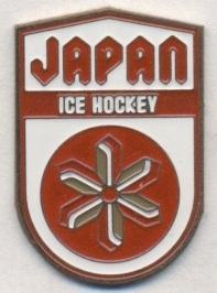 Япония, федерация хоккея, №2 тяжмет / Japan ice hockey federation pin badge