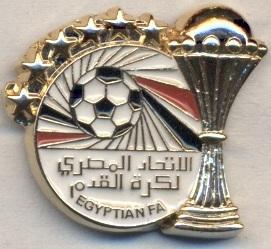 Египет (федерация футбола) 6х чемпион Африки, тяжмет / Egypt champion pin badge