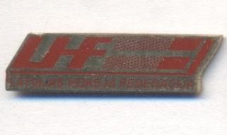 Латвия, федерация хоккея, №2, тяжмет / Latvia ice hockey federation pin badge