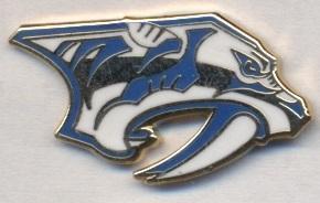 хоккей.клуб Нэшвилл Предаторс (США,НХЛ) ЭМАЛЬ /Nashville Predators NHL pin badge