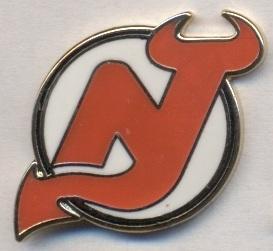хоккей.клуб Нью-Джерси Девилс (США, НХЛ) ЭМАЛЬ / New Jersey Devils NHL pin badge