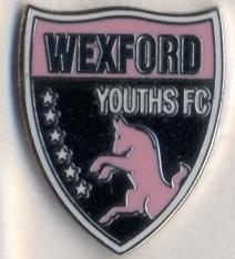 футбол.клуб Уэксфорд (Ирландия)3 ЭМАЛЬ / Wexford Youths,Rep.Ireland football pin
