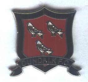 футбольный клуб Дандолк (Ирландия)4 ЭМАЛЬ /Dundalk FC,Ireland football pin badge