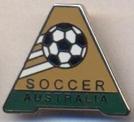 Австралия, федерация футбола, №8, ЭМАЛЬ / Australia football federation badge