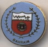 Бахрейн, федерация футбола, №4, ЭМАЛЬ / Bahrain football federation enamel badge