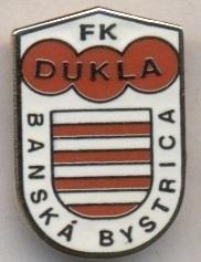 футбол.клуб Дукла Банска-Быстрица(Словак)1 ЭМАЛЬ /Dukla BB,Slovak football badge