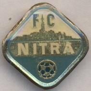 футбольный клуб Нитра (Словакия), тяжмет / FC Nitra, Slovakia football badge