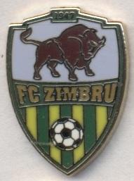 футбол.клуб Зимбру (Молдова)3 ЭМАЛЬ / Zimbru Chisinau,Moldova football pin badge