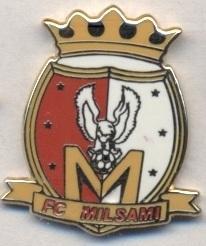 футбол.клуб Милсами (Молдова)2 ЭМАЛЬ / Milsami Orhei, Moldova football pin badge