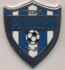 футбол.клуб Пандурий (Румыния)2 ЭМАЛЬ / Pandurii Targu Jiu, Romania football pin
