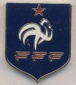Франция,федерация футбола,№14 ЭМАЛЬ/France football federation pin badge insigne