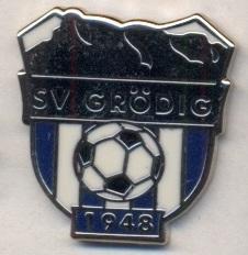 футбол.клуб Гредиг (Австрия) ЭМАЛЬ / SV Grodig,Austria football enamel pin badge