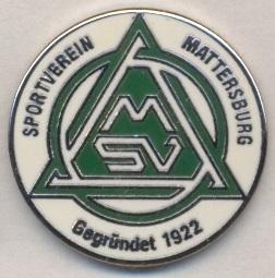 футбол.клуб Маттерсбург (Австрия)2 ЭМАЛЬ / SV Mattersburg, Austria football pin
