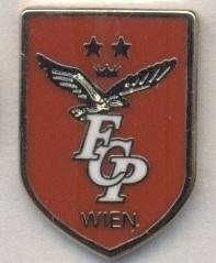 футбол.клуб Польска Вена (Австрия), ЭМАЛЬ / FC Polska Wien, Austria football pin
