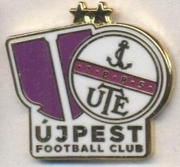 футбольный клуб Уйпешт (Венгрия)4 ЭМАЛЬ / Ujpest FC, Hungary football pin badge