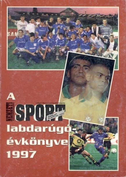 книга Венгрия -Футбол 1997 ежегодник / Hungary football summary 1996-97 yearbook
