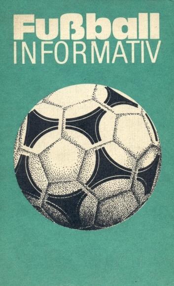 книга ГДР/Германия -Футбол, история 1948-85 / GDR/Germany football history book