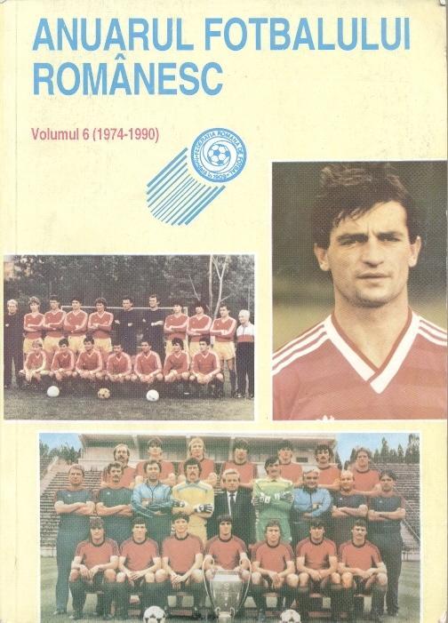 книга Румыния -Футбол, история 1974-90 / Romania football 1974-90 history book