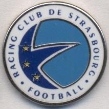 футбол.клуб Страсбург (Франция)2 ЭМАЛЬ / RC Strasbourg,France football pin badge