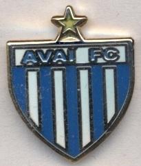 футбол.клуб Аваи (Бразилия) ЭМАЛЬ / Avai Florianopolis,Brazil football pin badge
