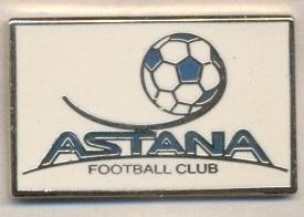 футбол.клуб Астана (Казахстан)2 ЭМАЛЬ / FC Astana, Kazakhstan football pin badge