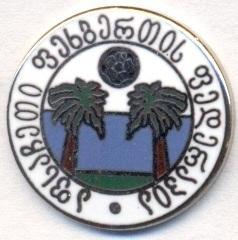 Абхазия,федерац.футбола (не-ФИФА)2 ЭМАЛЬ /Abkhazia football federation pin badge