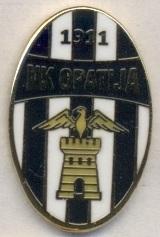 футбольный клуб Опатия (Хорватия) ЭМАЛЬ / NK Opatija, Croatia football pin badge