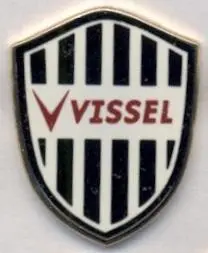 футбол.клуб Виссел Кобе (Япония), тяжмет / Vissel Kobe, Japan football pin badge
