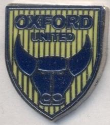 футбол.клуб Оксфорд (Англия)2 ЭМАЛЬ /Oxford United FC,England football pin badge